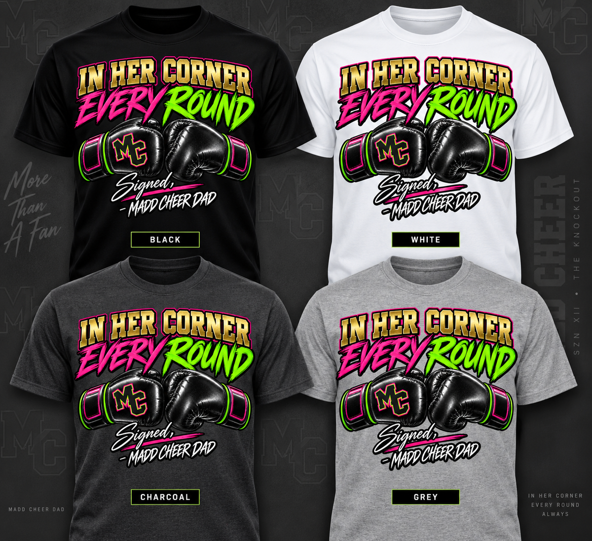 MADD Cheer Dad Tee