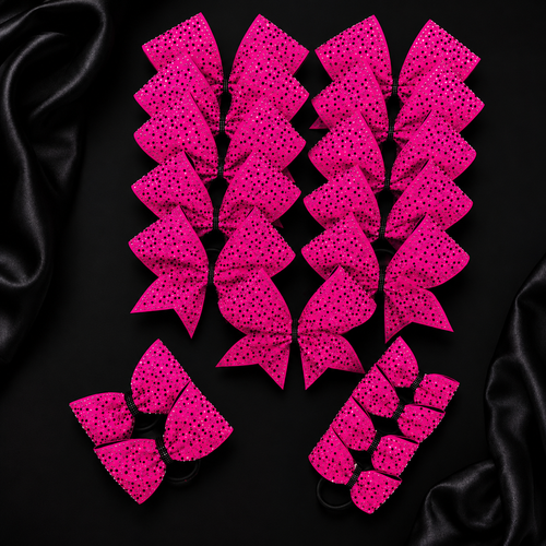 Classic Bling Bow-Tie Bow 3”